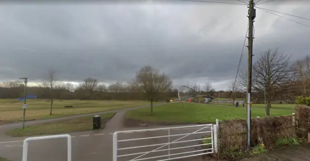 Millenium Bridge from Maple Grove, York