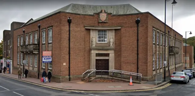 Former Dudley police station in New Street