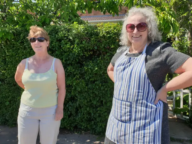 Esther Larkin and Lorraine Caulfield