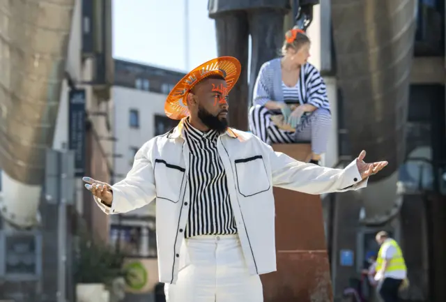 A group of Coventry"s young River Runner performers meet Spoken Word Artist and Rapper John Bernard, playing the Energy of Youthfulness, as they trace the path of the river that runs beneath the city during Coventry Moves