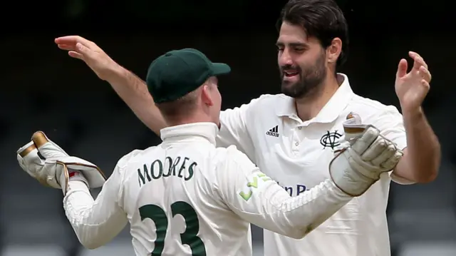 Notts celebrate