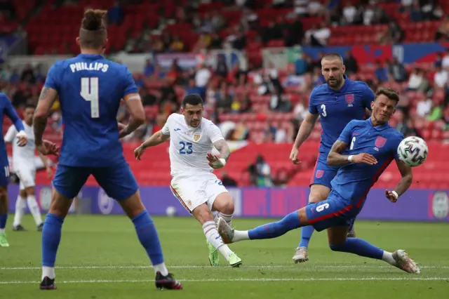 England v Romania