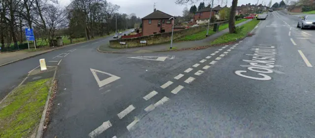 Junction of Cockshott Road