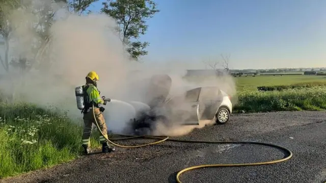 Car fire