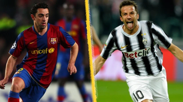 Xavi and Del Piero