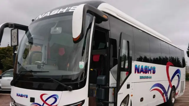 New Euro 6 coach purchased by Nash's Coaches