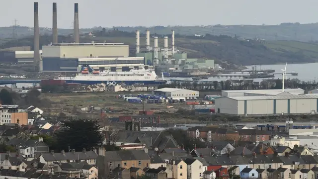 Northern Irish ports such as Larne have seen additional border checks under the protocol