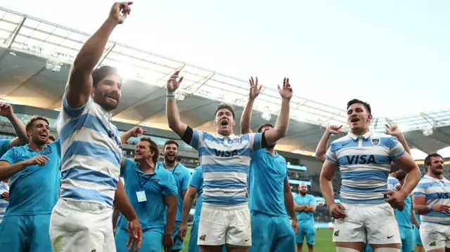 Argentina celebrate