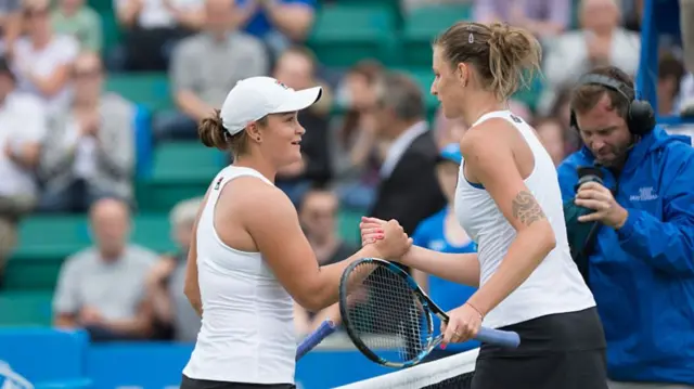 Barty and Pliskova in Nottingham