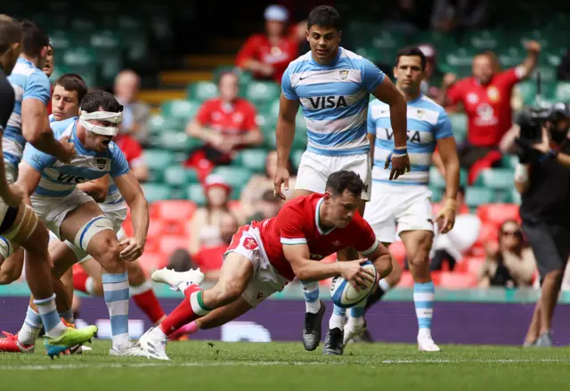 Tomos Williams levels for Wales