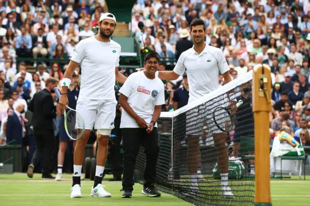 berrettini and djokovic