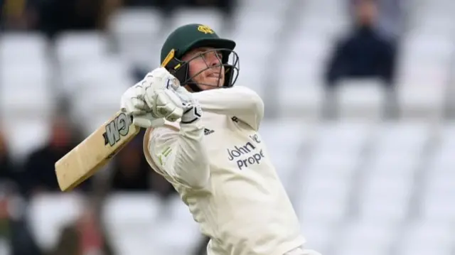 Nottinghamshire opening batsman Ben Slater