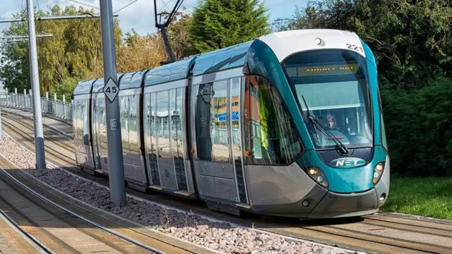 Nottingham tram