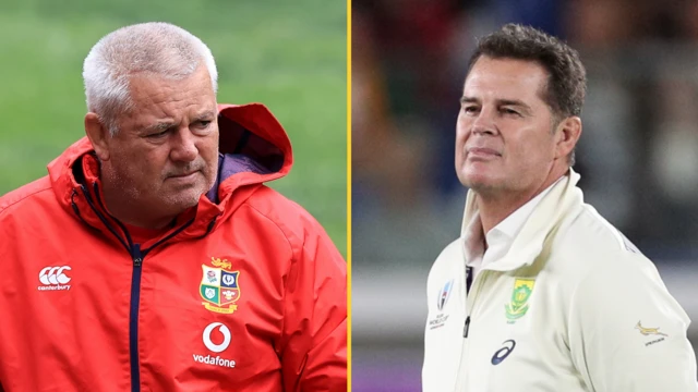 Warren Gatland and Rassie Erasmus