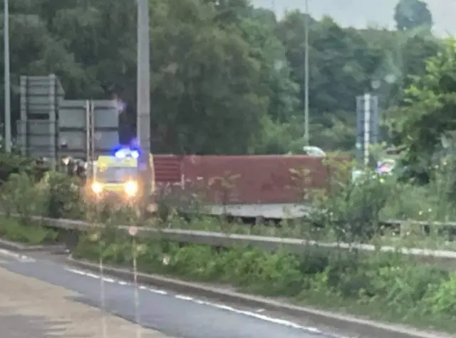 Lorry crash