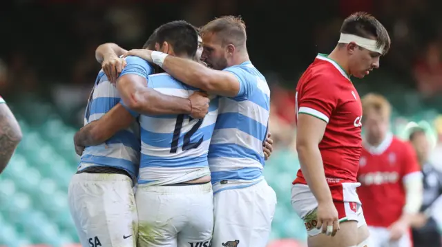 Argentina celebrate