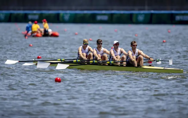 Harry Leask, Angus Groom, Thomas Barras and Jack Beaumont