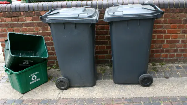 Rubbish bins