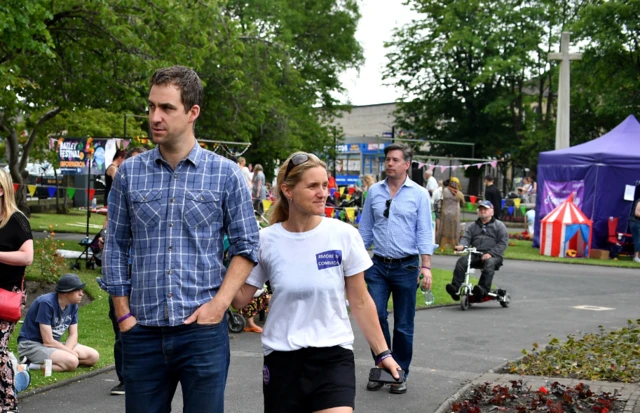 Brendan Cox and Kim Leadbetter