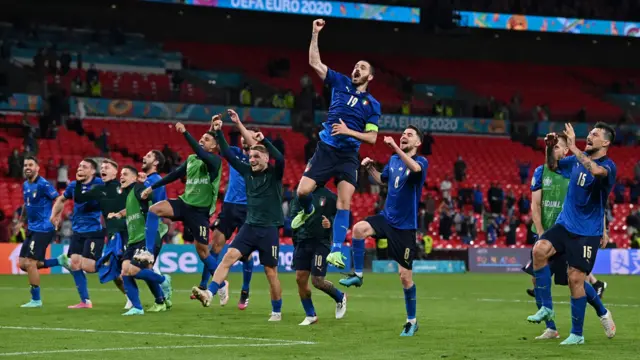 Italy celebrate