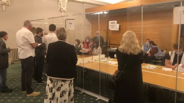 Counting in the by-election