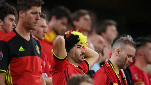 Belgium fans