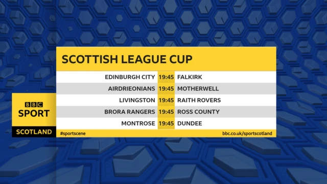 League Cup fixtures