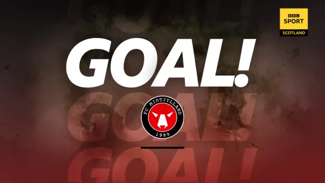 Midtjylland goal graphic