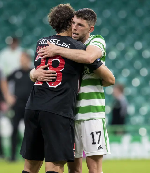 Ryan Christie turned in a performance full of energy