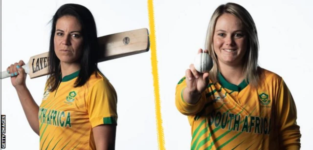 South Africa internationals Marizanne Kapp and Dane van Niekerk