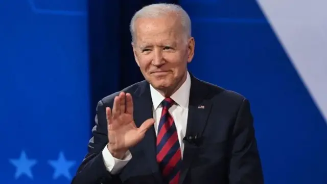 President Biden at a CNN Town Hall event in Ohio