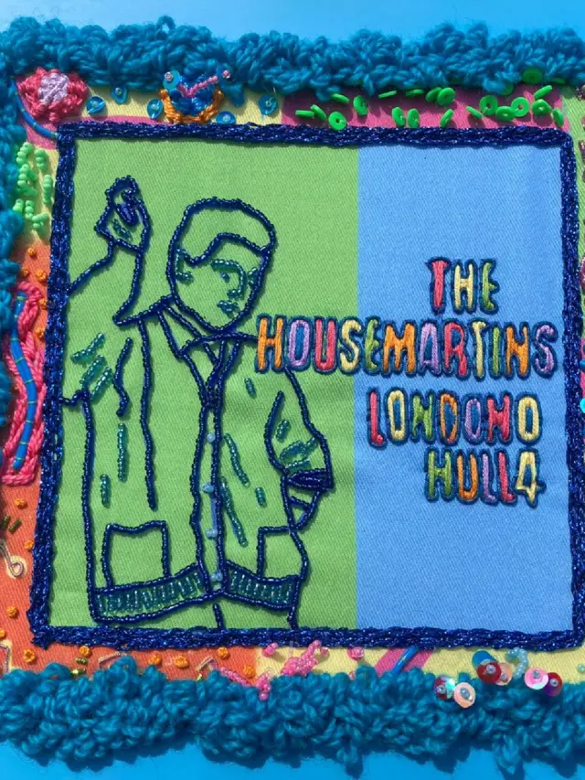 Housemartins embroidery