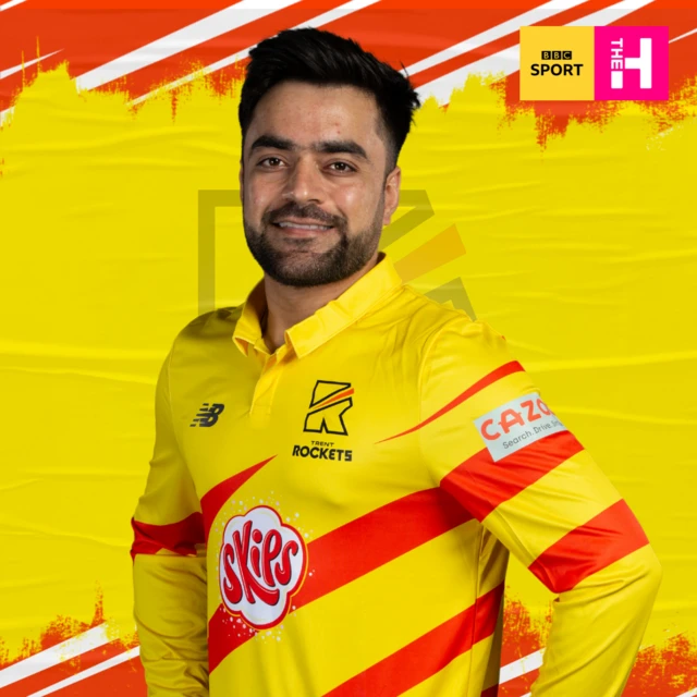 Trent Rockets' Rashid Khan