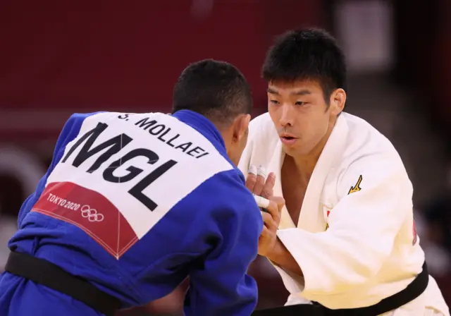 Takanori Nagase and Saeid Mollaei