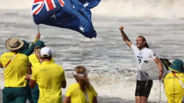 Australian surfer Owen Wright