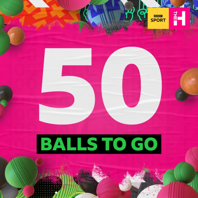 50 balls to go