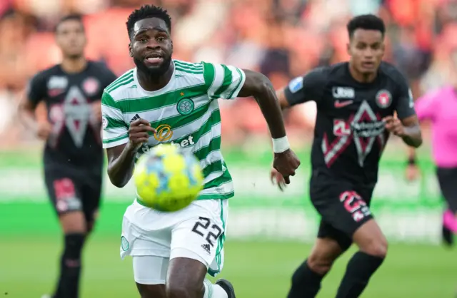 Odsonne Edouard in action for Celtic