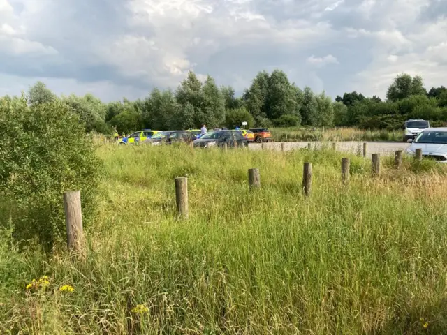 Police at nature reserve