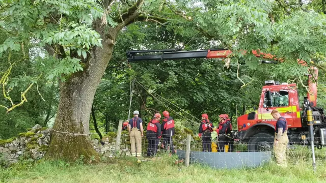 Rescue teams