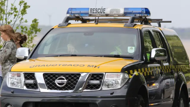 HM Coastguard vehicle