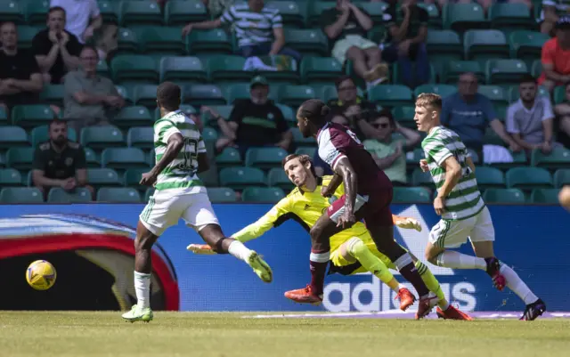 West Ham striker Antonio scored twice in a big win at Celtic Park