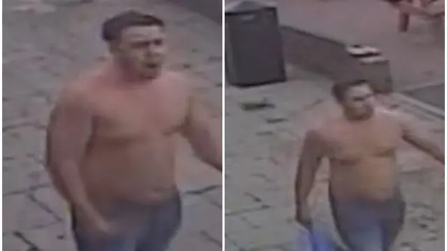 CCTV image of wanted man