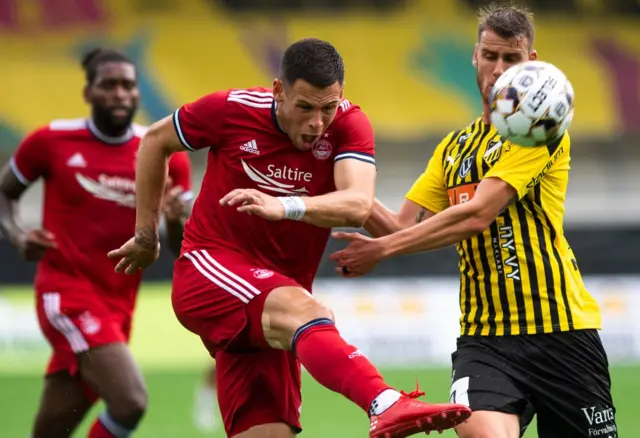 Aberdeen striker Christian Ramirez