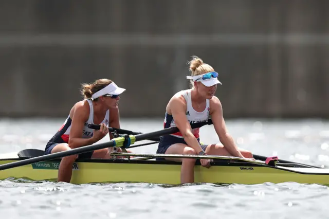 Helen Glover and Polly Swann