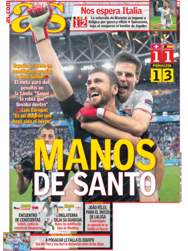 AS front page