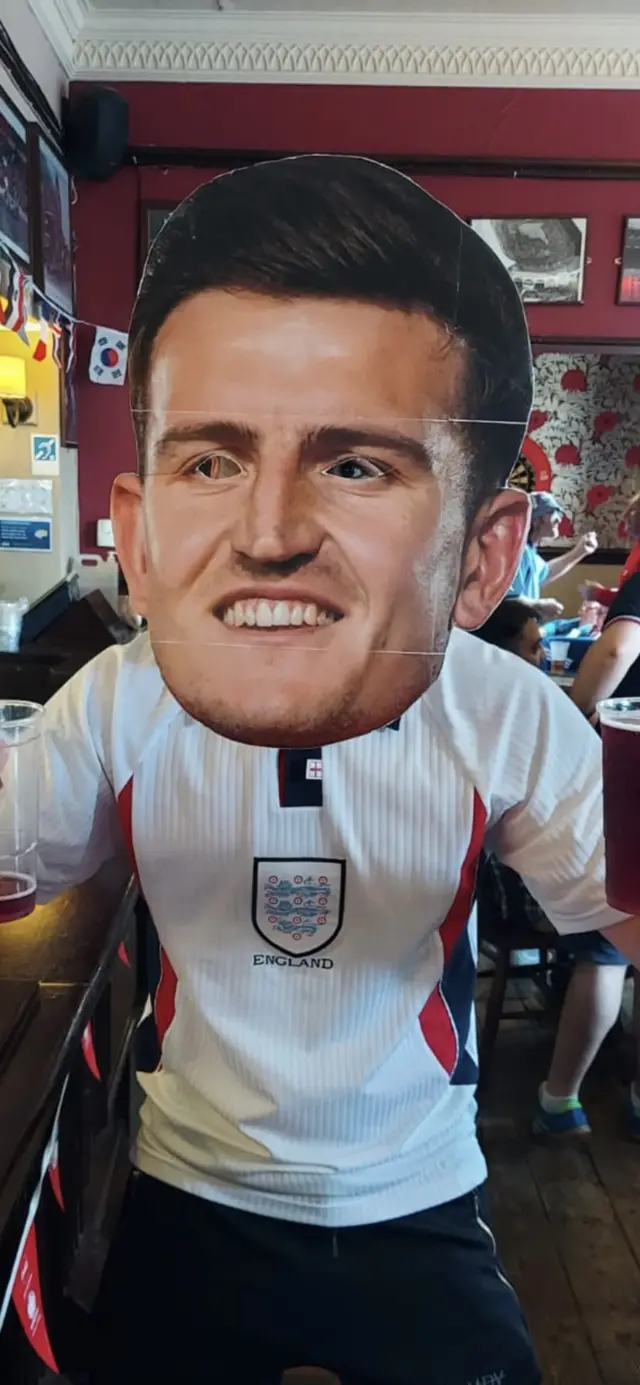 Harry Maguire mask