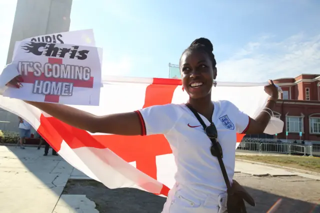 England fan