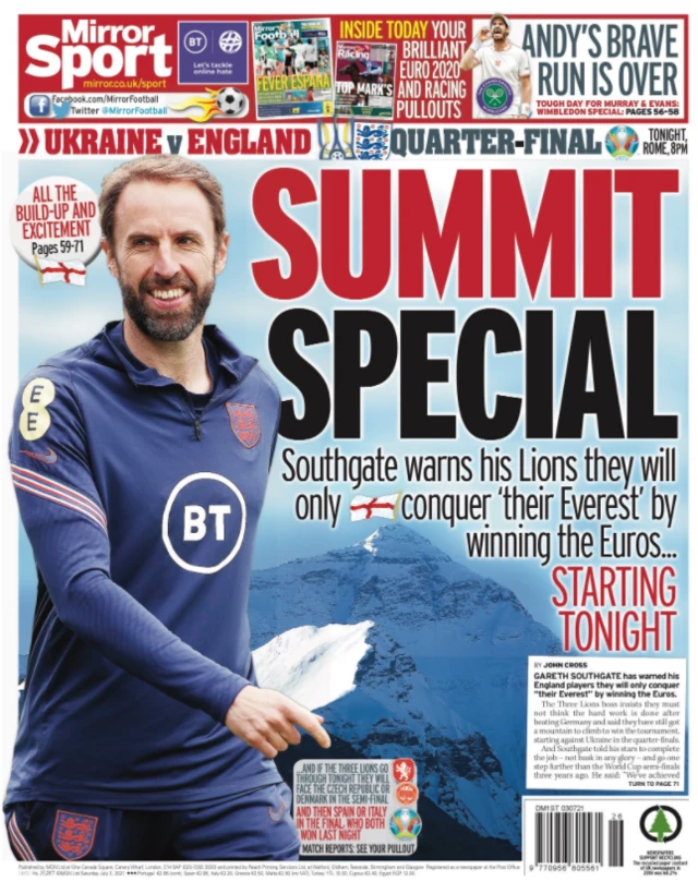 Mirror back page