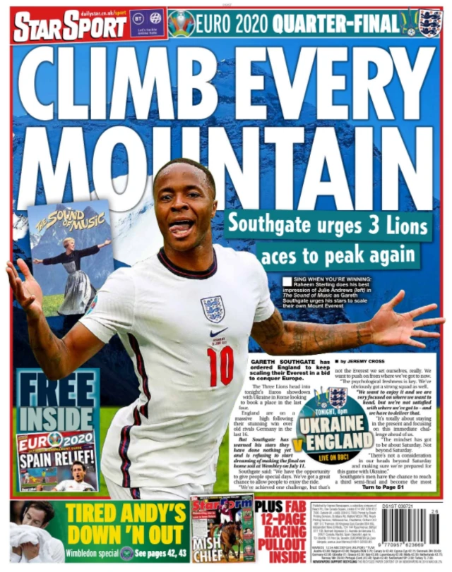 Star back page