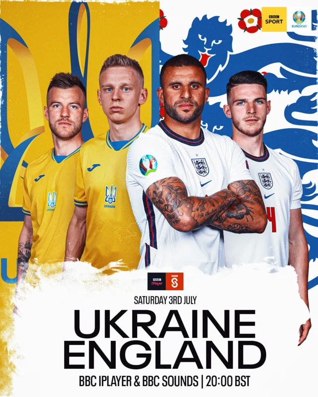 Ukraine v England